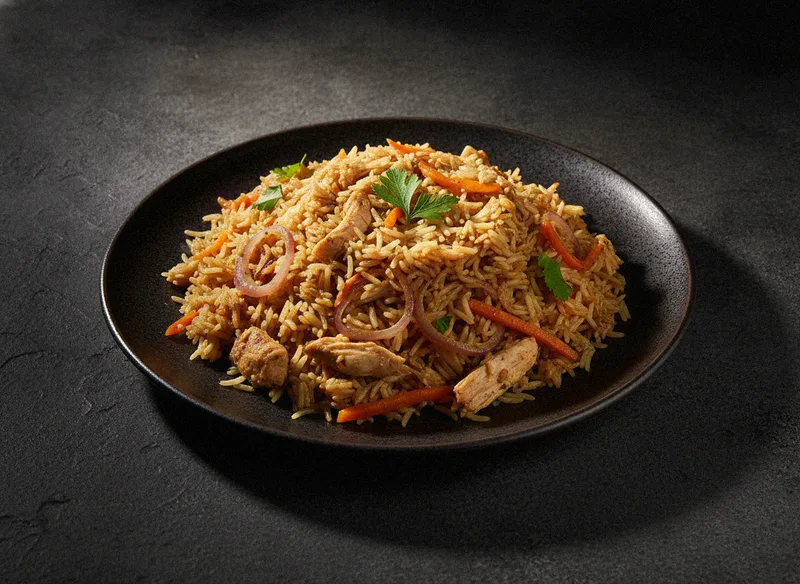 Плов с курицей