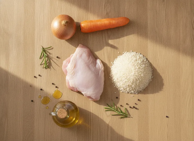 Ингредиенты: Плов с курицей